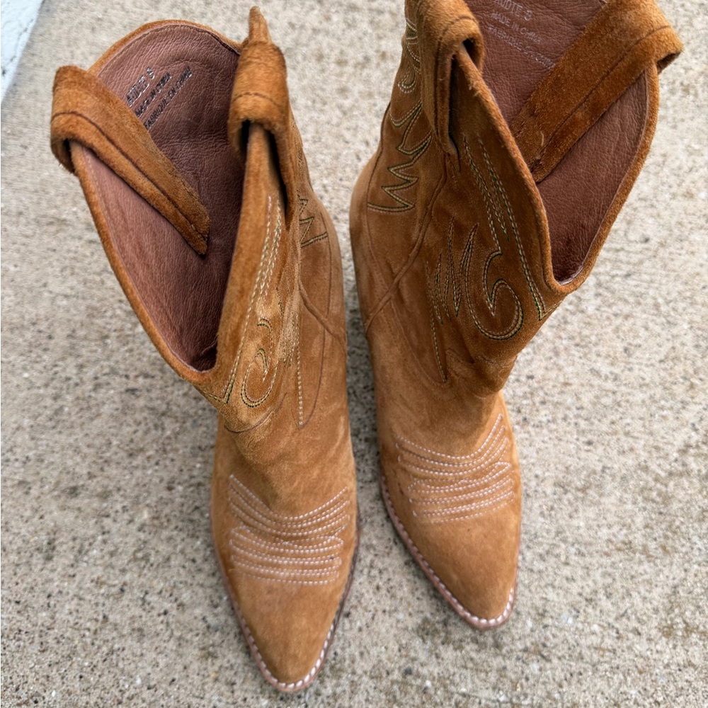 Jeffrey Campbell Audie Western Boots  size 8 Festival Rodeo Cowgirl - Picture 4 of 7